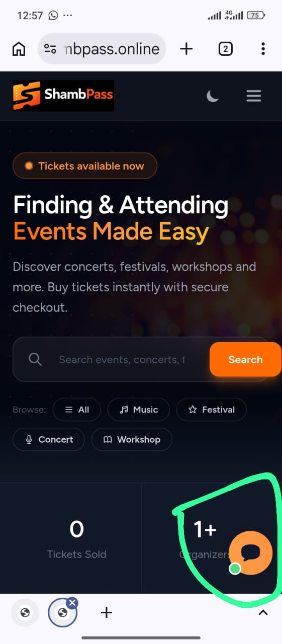 First Event of the year